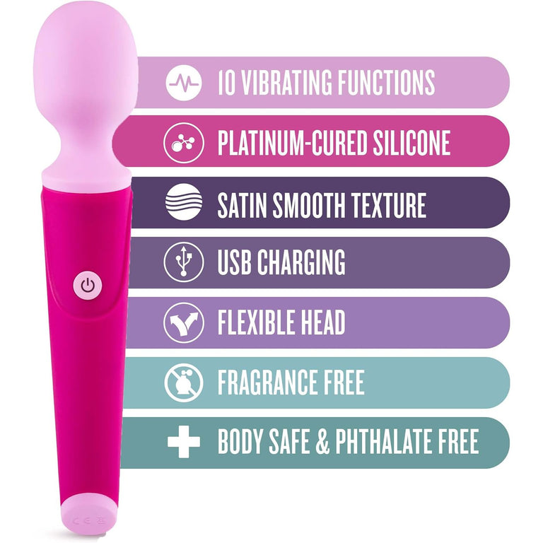 Nöje w4 Flexible Head Wand Massager