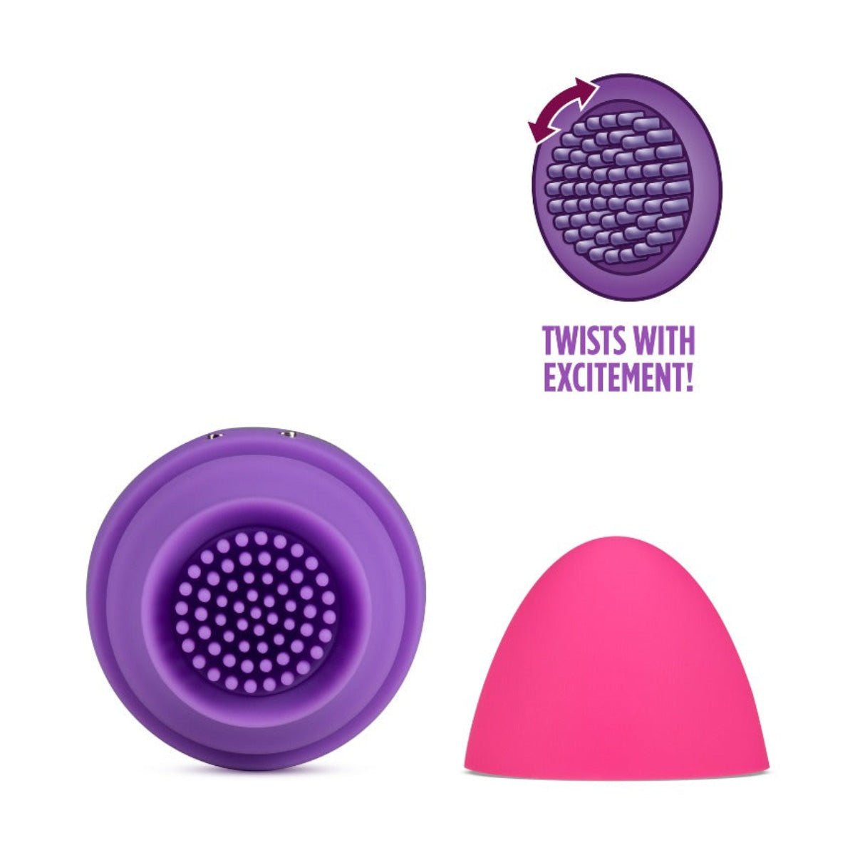 Blush Aria Tickler Rotating Stimulator | Ricky Blush Aria Tickler Rotating Stimulator | Ricky