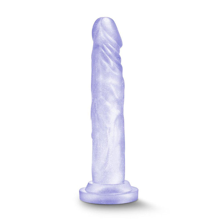 Realistic Glitter Dildo with Suction Cup 7 Inch