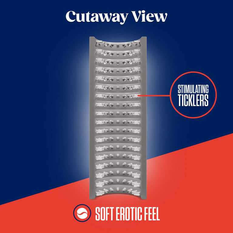 Strokez Stimulating Tickler Masturbator by Rize!