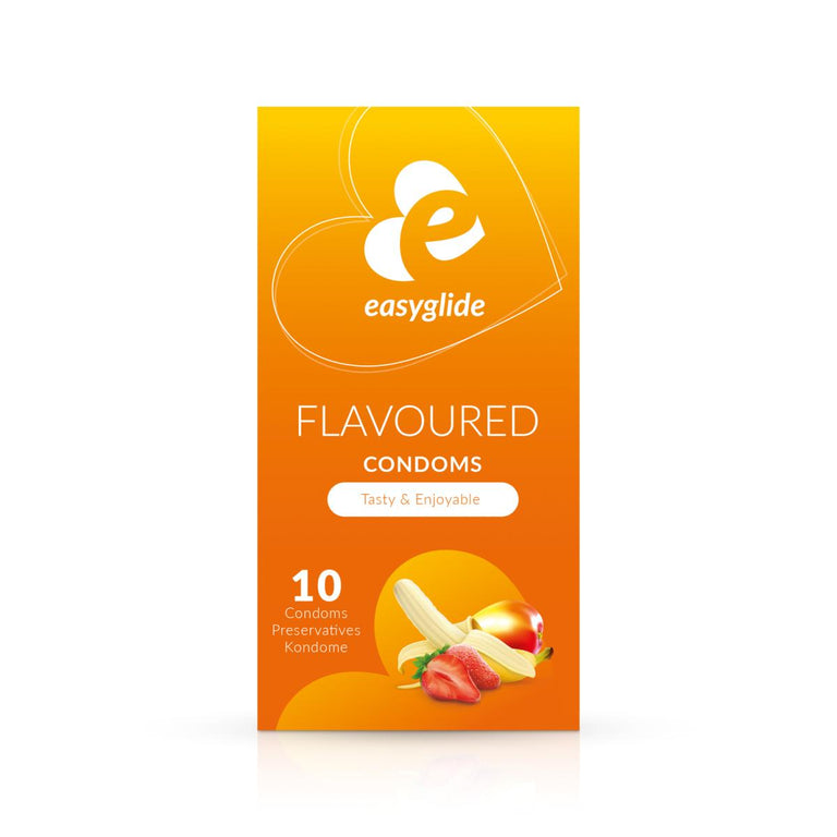 Easyglide Flavoured Condoms 10 Pack