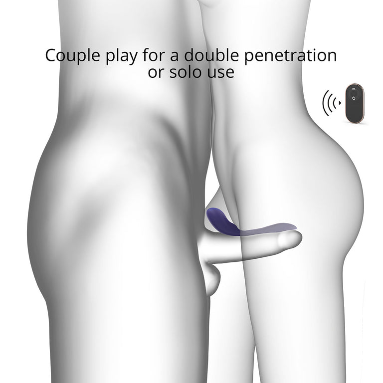 Match up Couple Vibrator with Wireless Remote