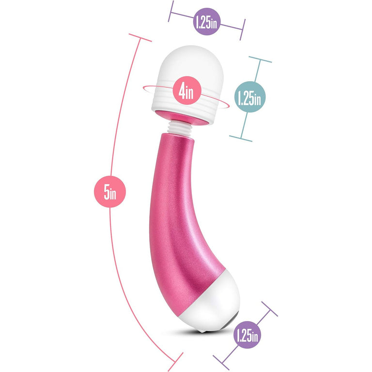 Nöje w3 Rose Curved Wand Massager