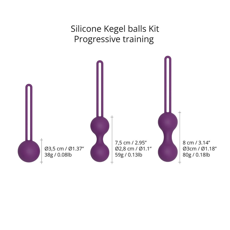 Per'fit Kit Kegel Ball Set of 3