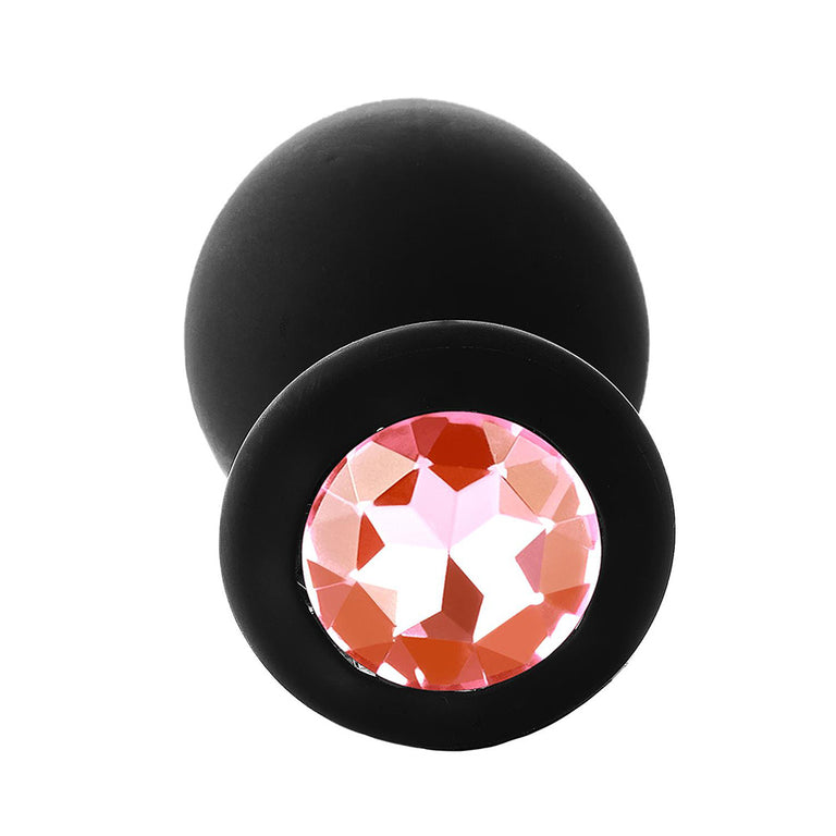 Rounded Anal Training Kit with Gemstone