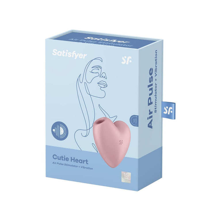 Satisfyer Cutie Heart Air Pulse & Vibration