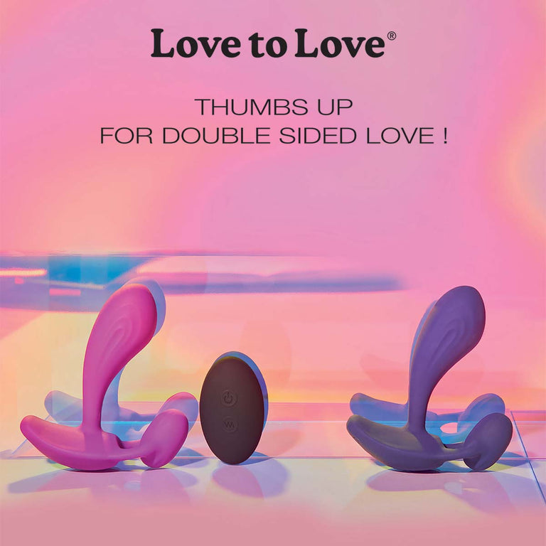 Witty P&G Vibrator with Wireless Remote