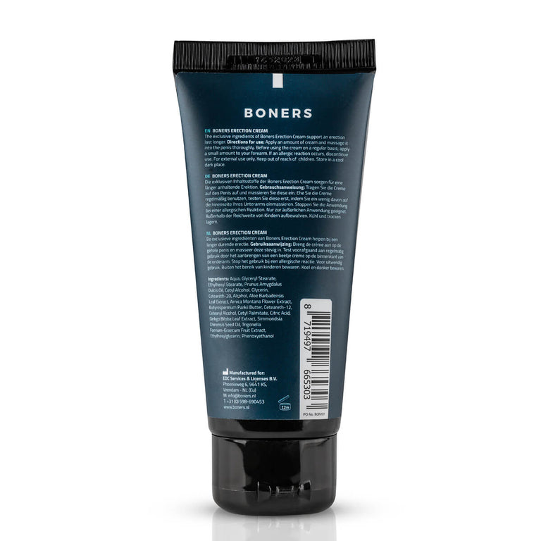 Penis Erection Cream 100ml by Boners on Ricky.com