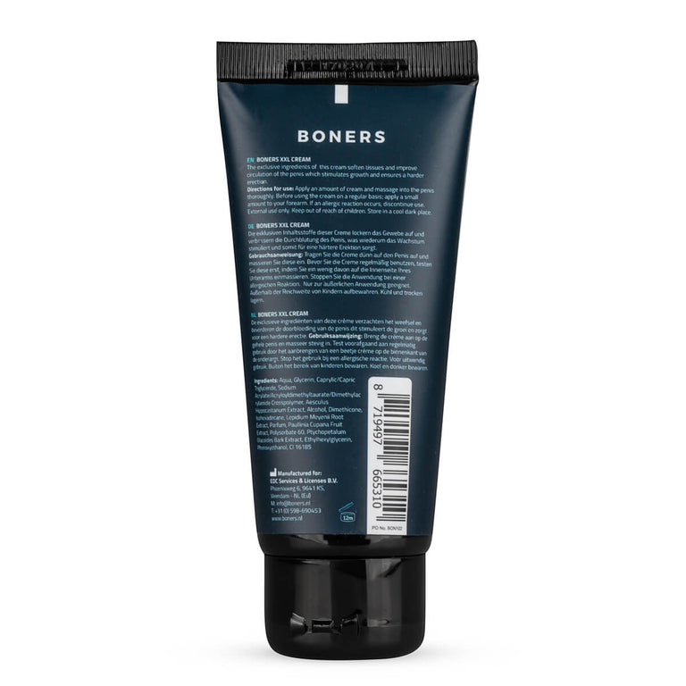 XXL Penis Stimulation Cream 100ml by Boners on Ricky.com