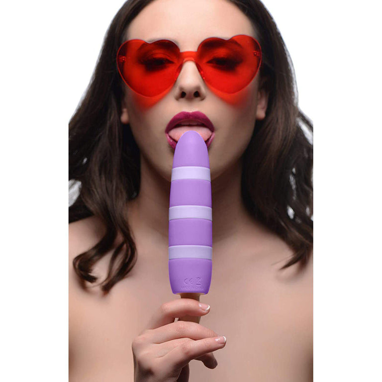 Popsicle Rechargeable Classic Vibrator by Excellent Power on Ricky.com