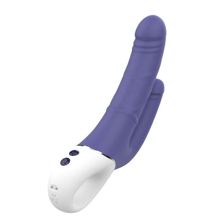 Dual Pleasure Stimulation Dildo - with Loop Handle