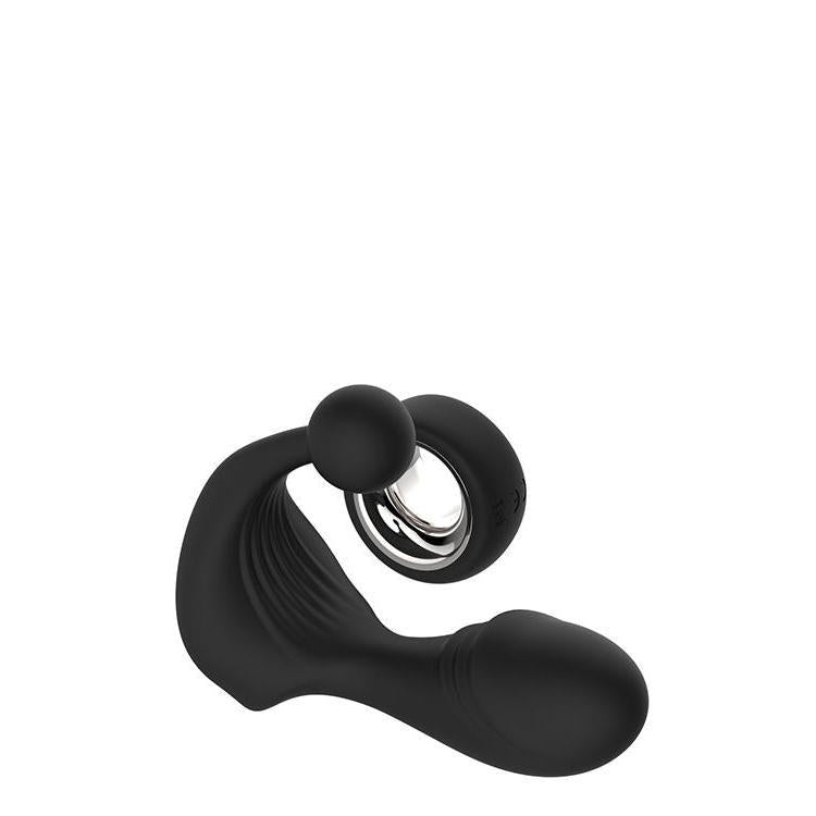 Dual Stimulator Ball Tip Vibrator with Wireless Remote