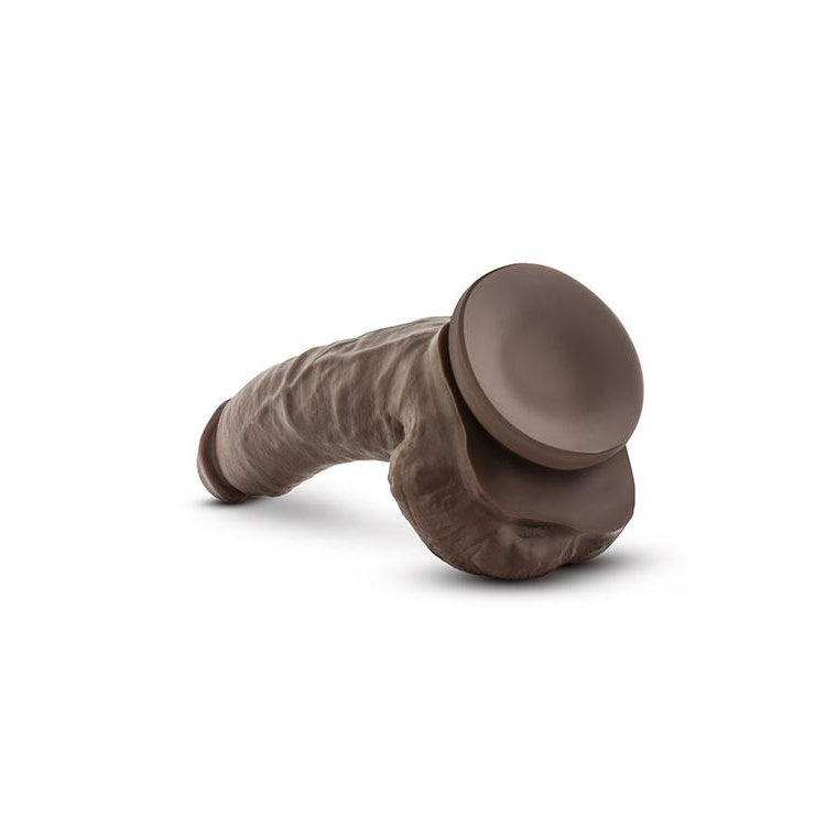 Extra Large Girth Realistic Dildo with Suction Cup 9 Inch by Dr Skin on Ricky.com