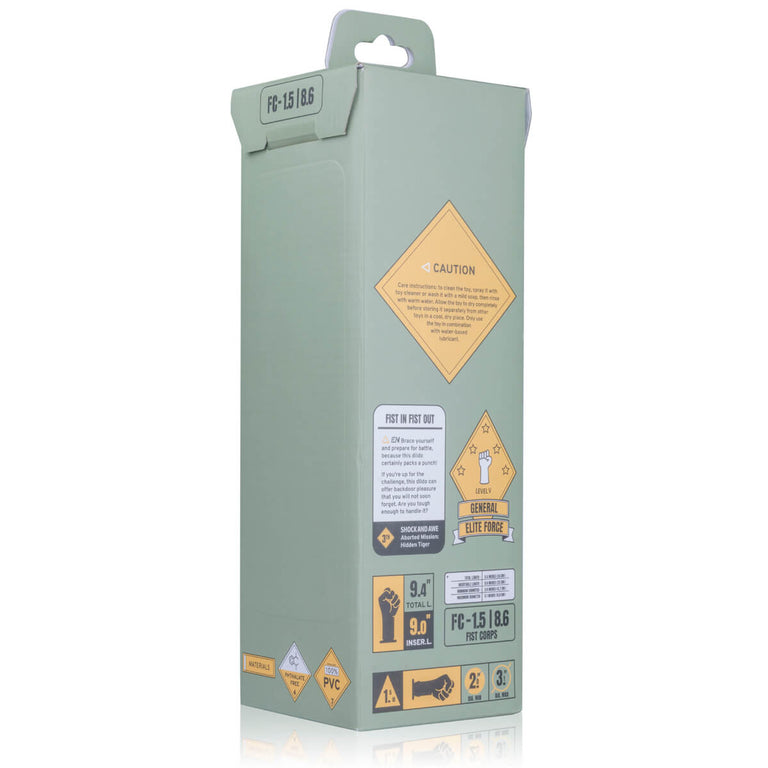 XL Large Anal Fisting Dildo with Suction Cup 8.6 Inch by BUTTR on Ricky.com