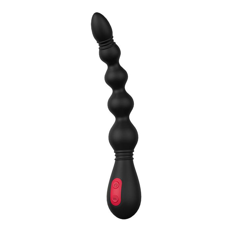 Flexible Rechargeable Anal Beads Vibrator 8 Inch by Dream Toys on Ricky.com
