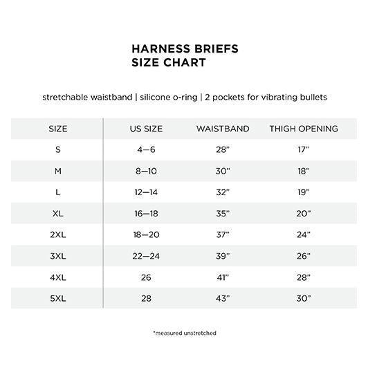 Strap On Harness Briefs Underwear