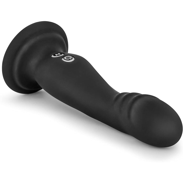 Impressions N1 Black Vibrating Dildo 6.75 Inch