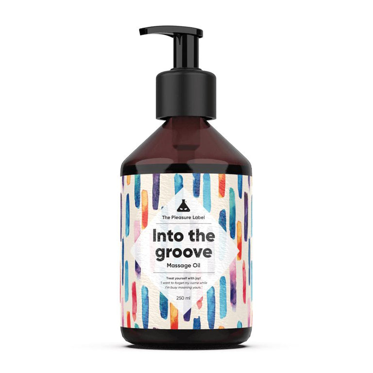 Into The Groove Pleasure Massage Oil 250ml by The Pleasure Label on Ricky.com
