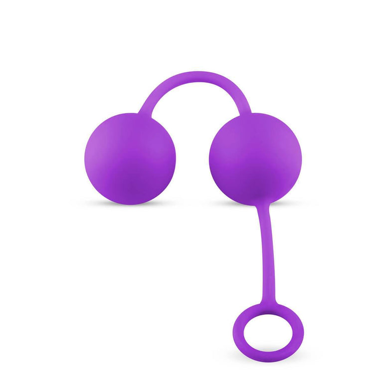 Double Silicone Geisha Balls with Counterweight 40g by EasyToys on Ricky.com
