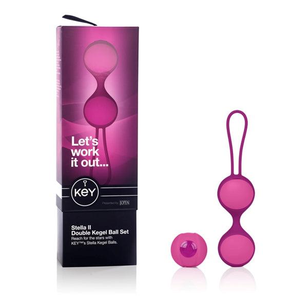 Luxury Removable Double Kegel Ball Set of 3 110g by Jopen on Ricky.com