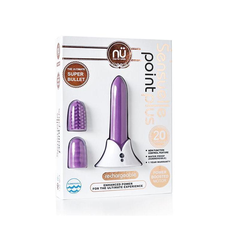 Nu Sensuelle Point Plus Super Bullet Vibrator by Nu Sensuelle on Ricky.com
