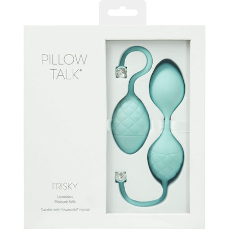 Pillow Talk Frisky Luxury Single & Double Kegel Ball Set