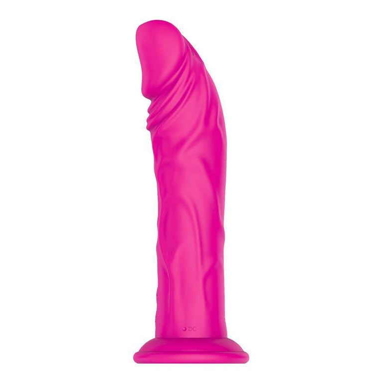 Realistic Rechargeable Dildo Vibrator 7 Inch