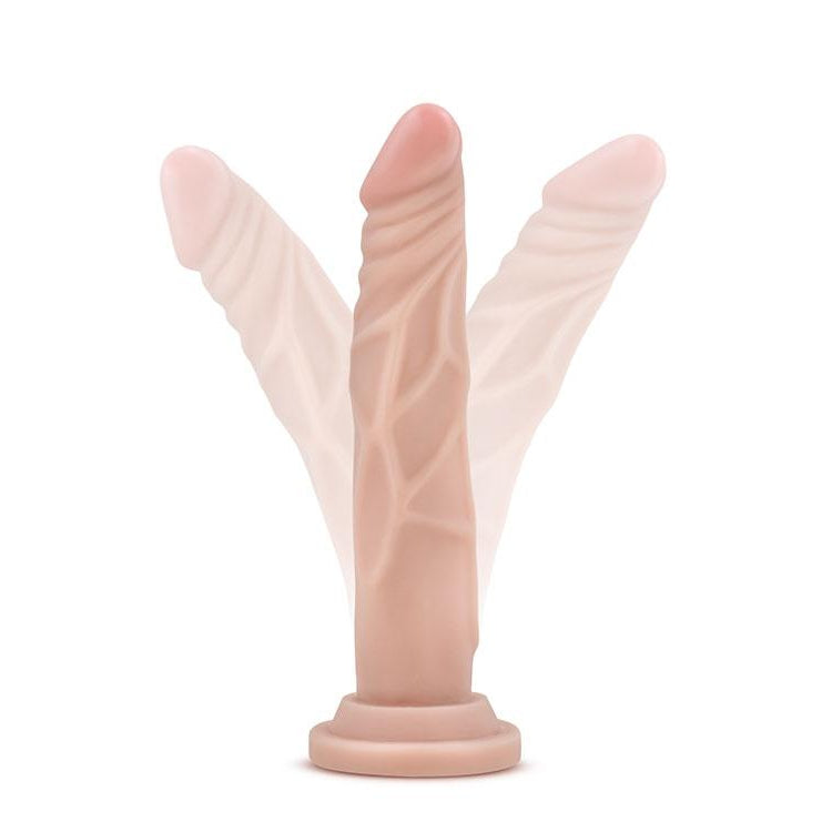 Regular Straight Realistic Dildo with Suction Cup 7.5 Inch by Dr Skin on Ricky.com