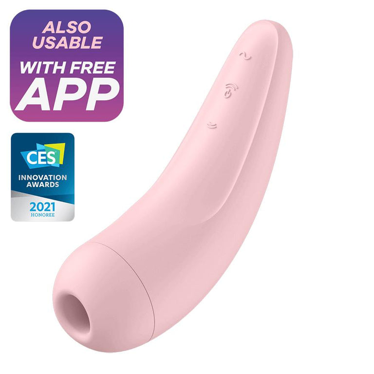 Satisfyer Curvy 2 + Air Pulse Stimulator (App Enabled) by Satisfyer on Ricky.com