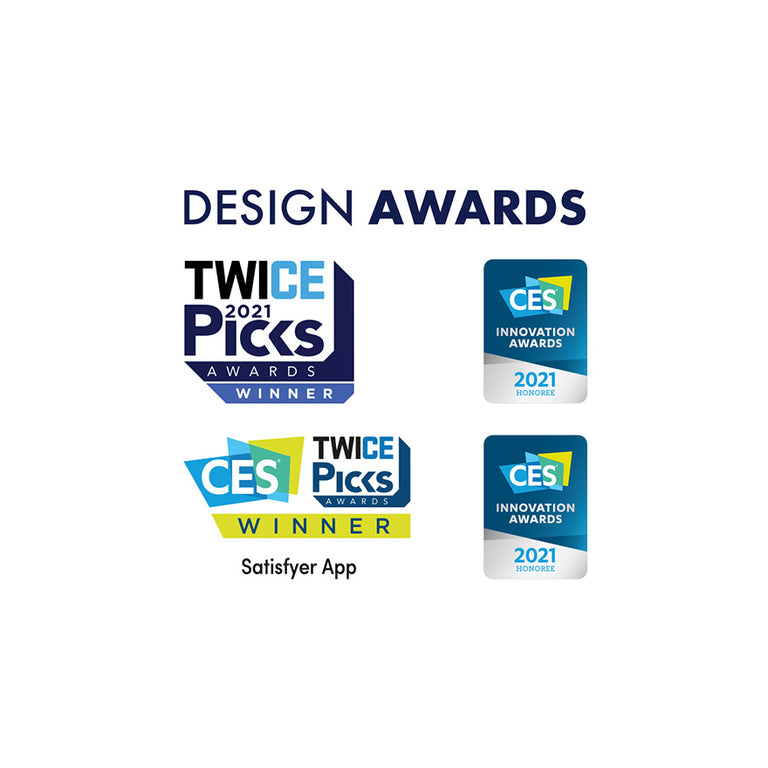 Satisfyer Love Triangle Suction with Vibration (App Enabled) by Satisfyer on Ricky.com