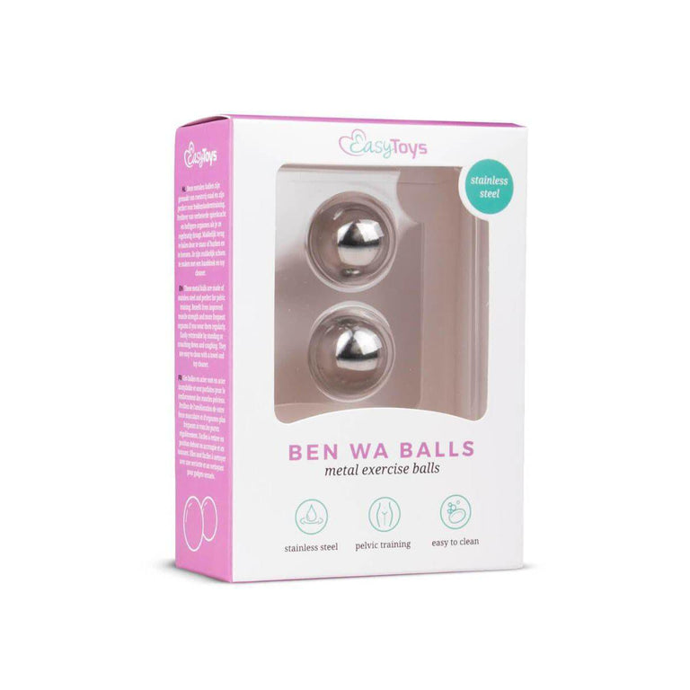 Original Silver Ben Wa Balls 33g by EasyToys on Ricky.com