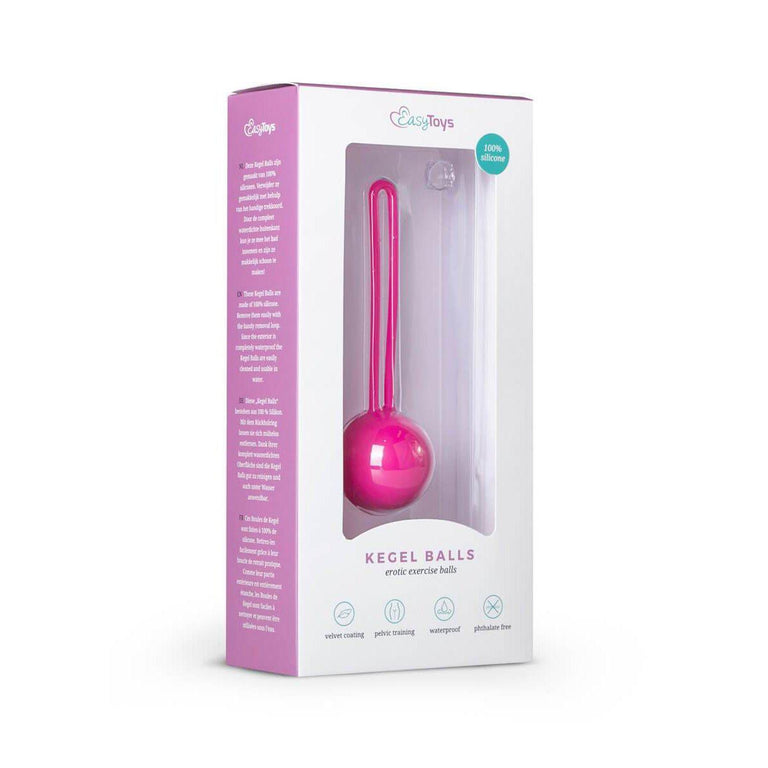 Large Silicone Single Kegel Ball 56g by EasyToys on Ricky.com