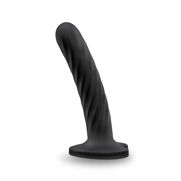 Twist Design Silicone Dildo with Suction Cup