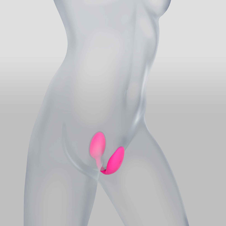 Dual Motor Rechargeable Love Egg Vibrator with Wireless Remote Control by Love to Love on Ricky.com