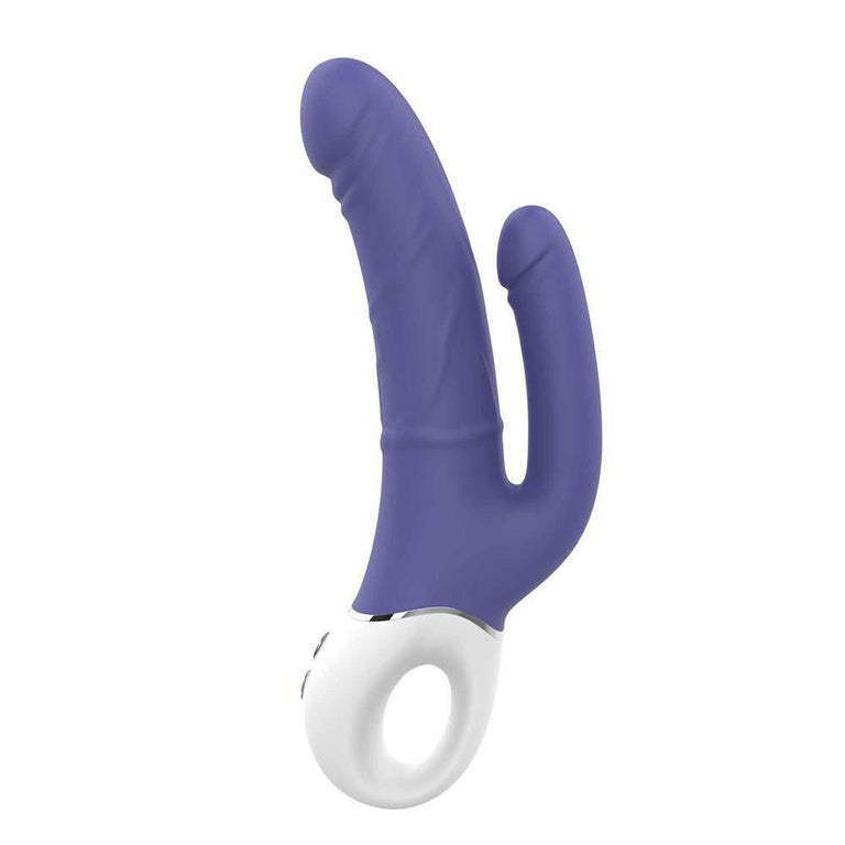 Dual Pleasure Stimulation Dildo - with Loop Handle