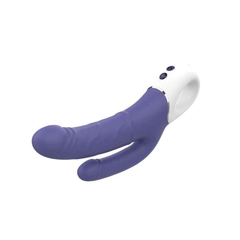Dual Pleasure Stimulation Dildo - with Loop Handle