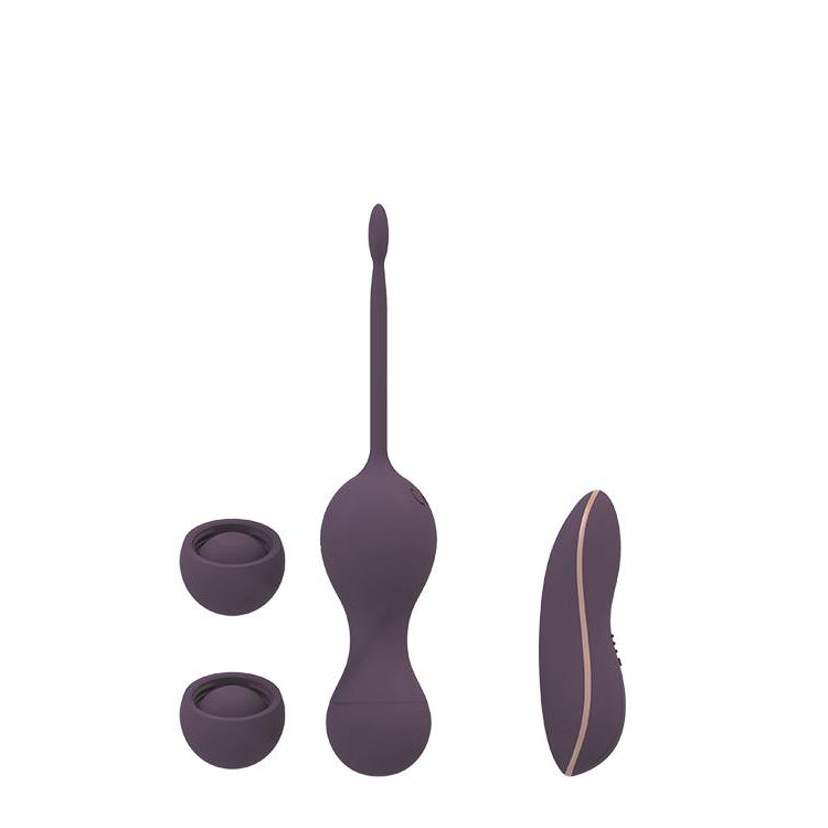 Vibrating Double Kegel Ball Set with Remote Control by Royal Fantasies on Ricky.com