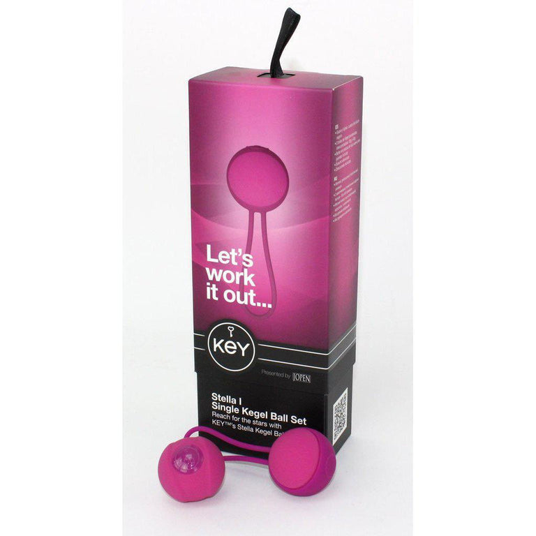 Luxury Removable Single Kegel Ball Set of 2 70g by Jopen on Ricky.com