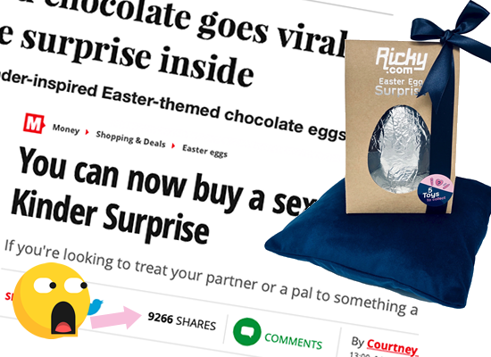 Our Limited Edition Sex Toy Egg Goes Global