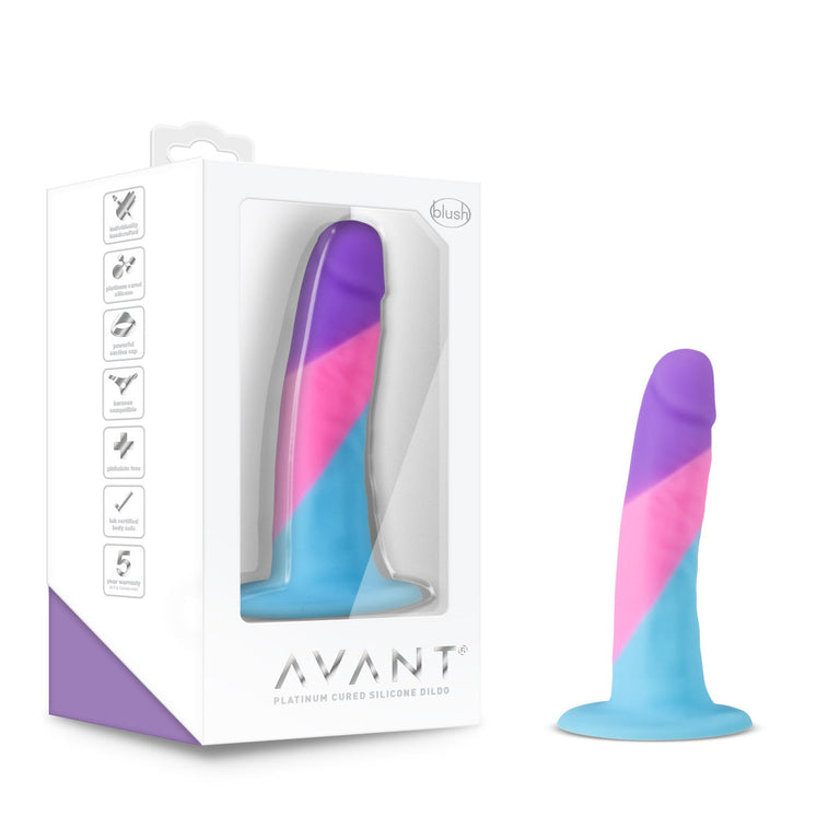 Avant D15 Platinum Cured Silicone Dildo 5 Inch