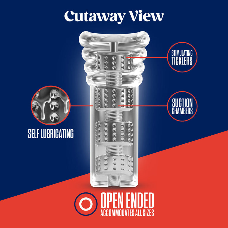 Luz Self-Lubricating Masturbator by Rize!