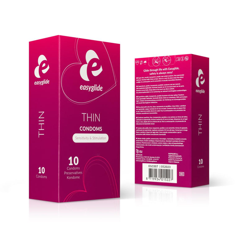 Easyglide Extra Thin Condoms 10 Pack