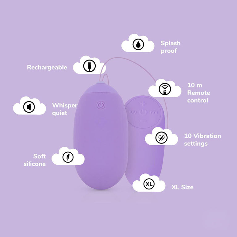Vibrating Love Egg with Wireless Remote Control