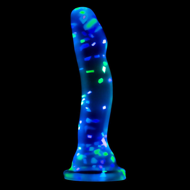 Neo Elite Glow in the Dark Silicone Dildo 7.5 Inch