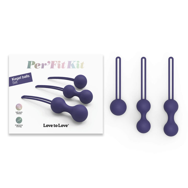 Per'fit Kit Kegel Ball Set of 3