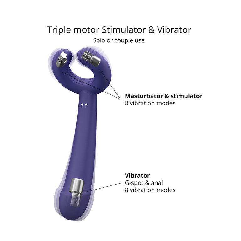 Please Me Multi Stimulator (Triple Motor)