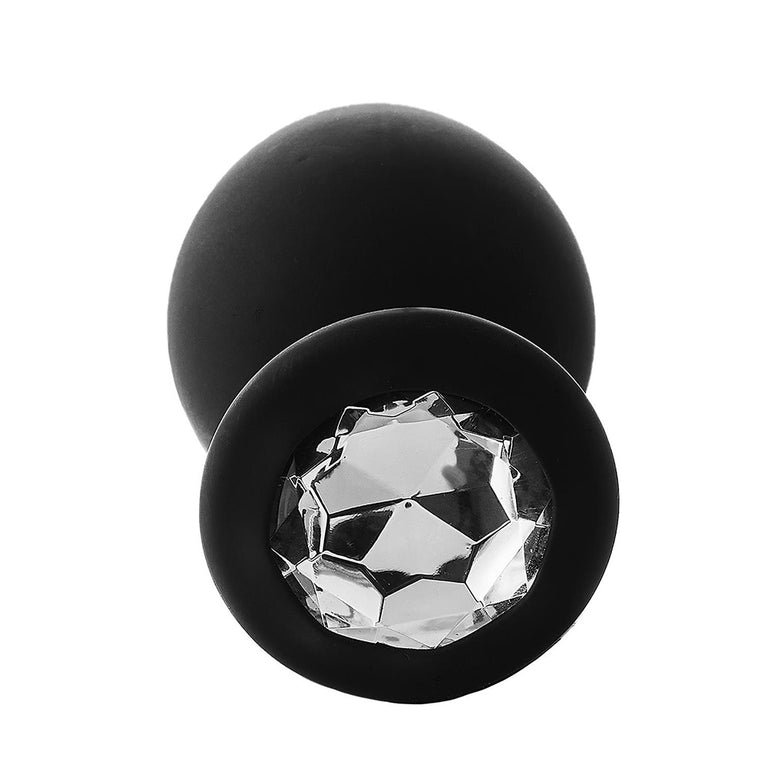 Rounded Anal Training Kit with Gemstone