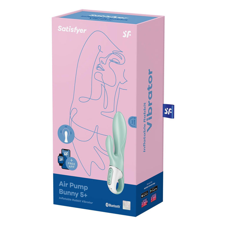 Satisfyer Air Pump Bunny 5+ (App Enabled)