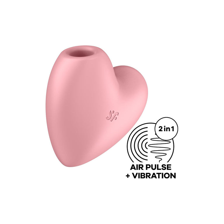 Satisfyer Cutie Heart Air Pulse & Vibration
