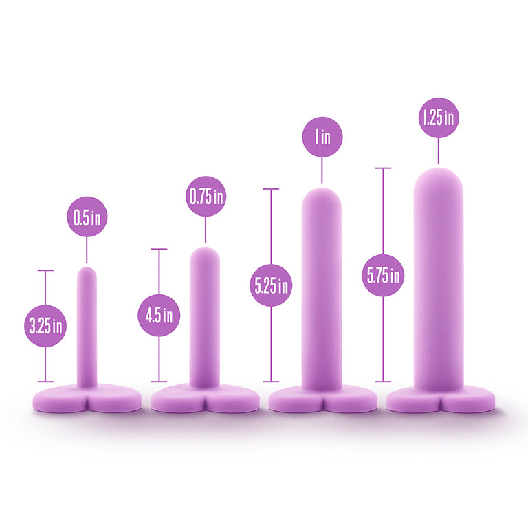Wellness by Blush Silicone 4-Piece Dilator Kit